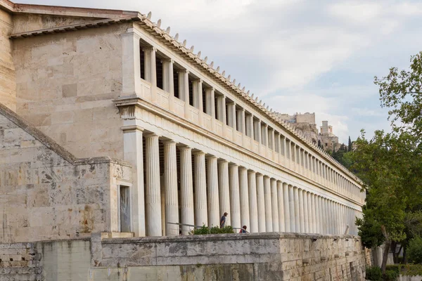 Στοά του Αττάλου στην Αθήνα, Ελλάδα — Φωτογραφία Αρχείου