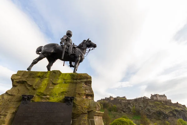 Royal Scots Greys Memorial en Edimburgo, Escocia — Foto de Stock