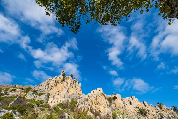 Kyrenia Mountains Chypre Janvier 2020 Château Saint Hilarion Qui Trouve — Photo