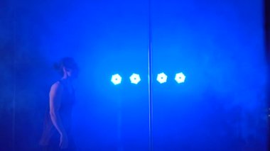 Pole dans adam. akrobasi kutup