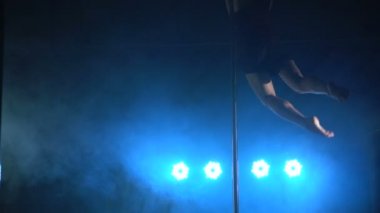 Pole dans adam. akrobasi kutup