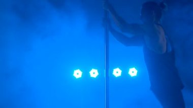 Pole dans adam. akrobasi kutup