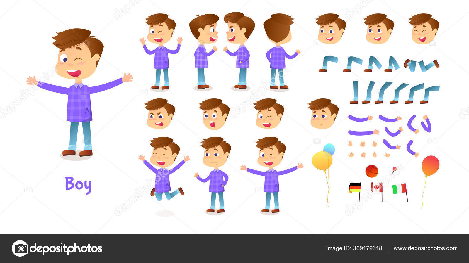 Парень-Конструктор Персонажей. Набор Талисманов Для Создания.