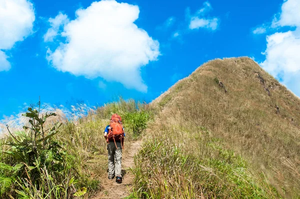 Dağlarda, Thongphaphum Milli Parkı Thaila hiking yaz