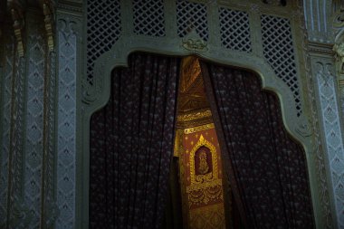 Bangkok, Tayland - His Majesty King Bhuibol Adulyadej Sanam Luang, Kraliyet oluşturma Cereony Kraliyet cenaze Ekim 26-29, 2017 kullanılmak üzere hazırlanan 20 Ekim 2017