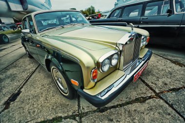Kiev, Ukrayna - Ekim 2017: Vintage araba Rolls Royce Kiev 