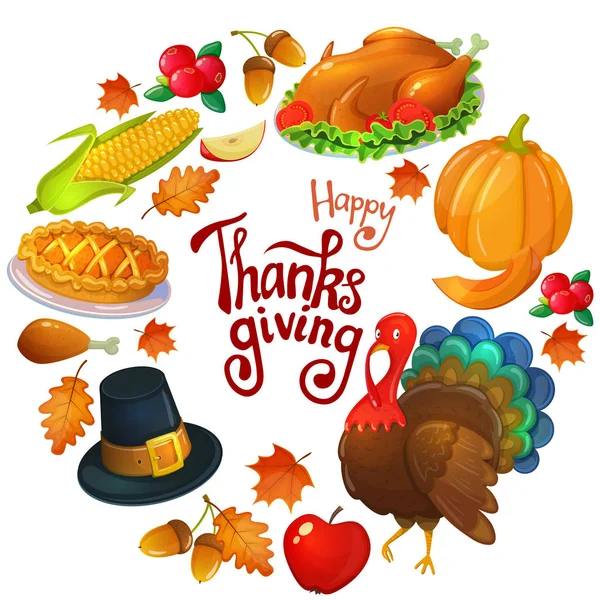 Native happy thanksgiving word art