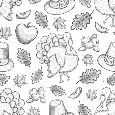 Şükran günü hindisi ile Seamless Modeli