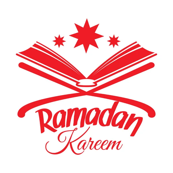 Ramazan Kareem, İslam Kur'an — Stok Vektör