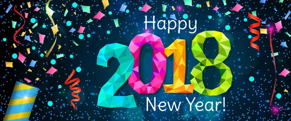 New Year 2018 banner — Stockvector