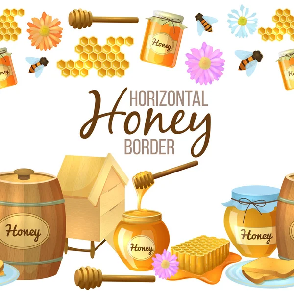 Rand van honing illustratie — Stockvector