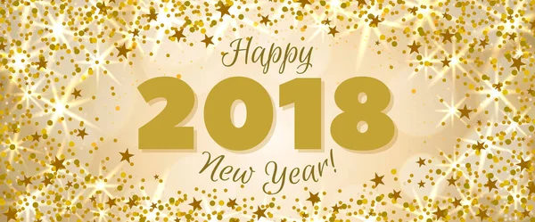 New Year 2018 banner — Stockvector