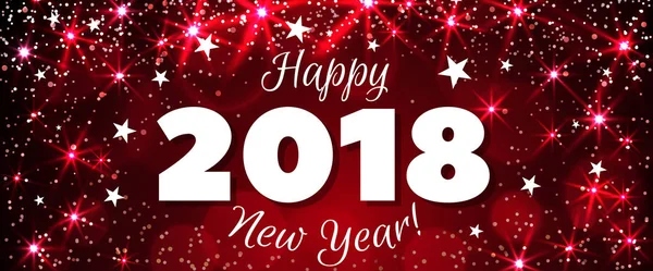 New Year 2018 banner — Stockvector