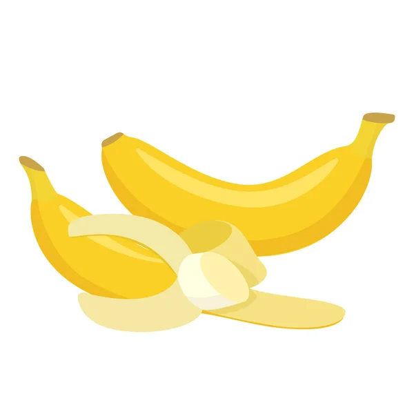 Bananen cartoon afbeelding — Stockvector