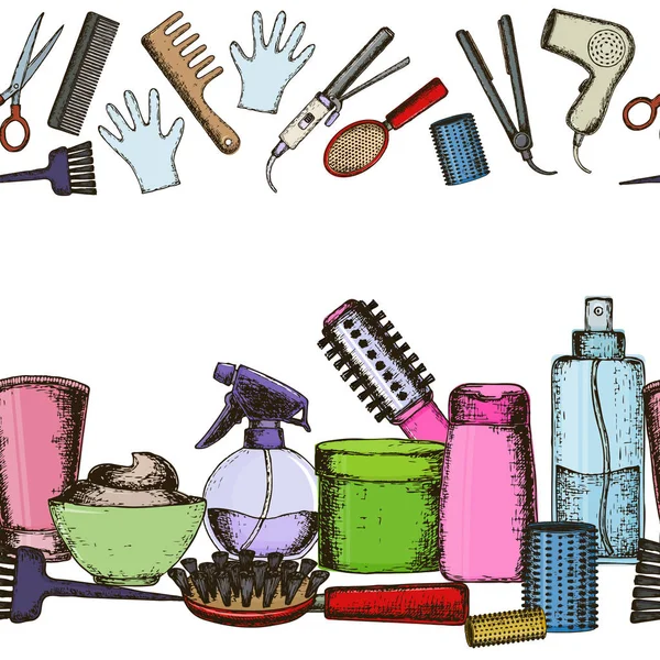 Tools and hair care products Stock Vector Image by ©alffisky.gmail.com ...