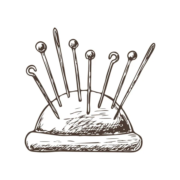 ピンクッションの描き下ろしイラストを手します ストックベクター C Suricoma
