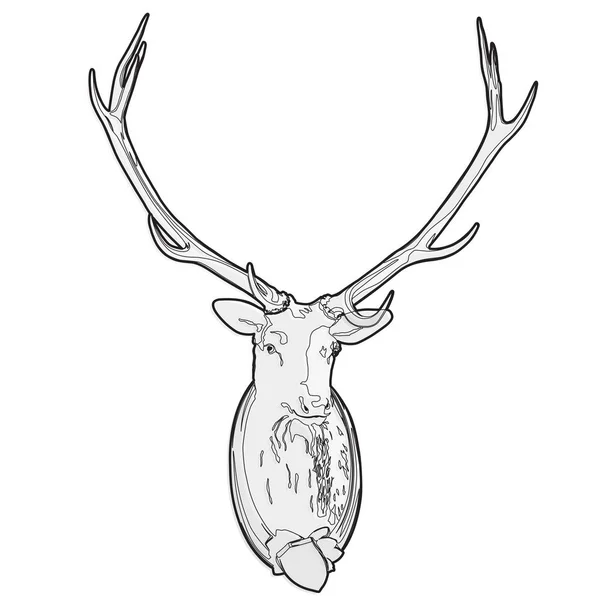 stuffed stag