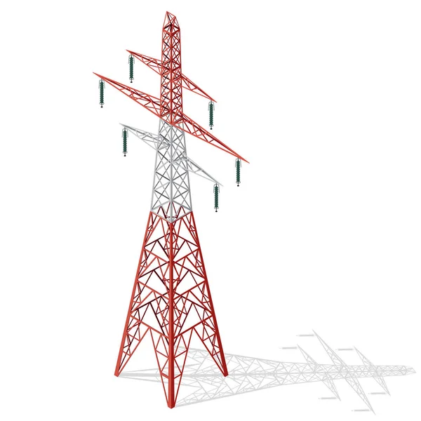 Vektor menara nirkabel seluler transmisi ditata — Stok Vektor © primula