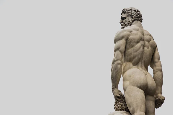 裸体男人雕塑 — 图库照片