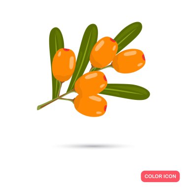 Cehri renk simgesi. Karikatür tarzı web ve mobil tasarım için