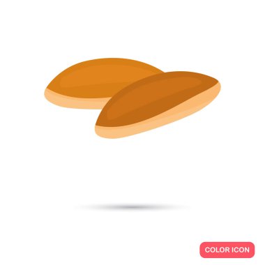 Patty renk düz simgesi web ve mobil tasarım için