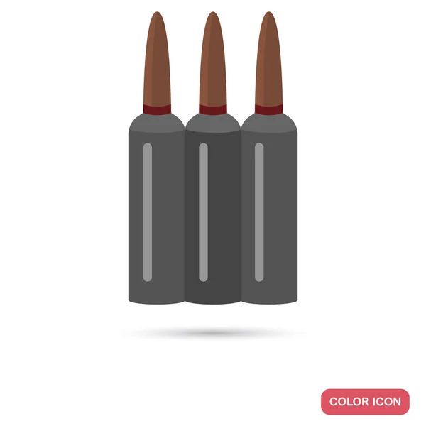 Bullet barvy ploché ikony pro web a mobilní design — Stockový vektor