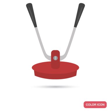 Anahtar koruma renk simgesi web ve mobil tasarım için kapanış