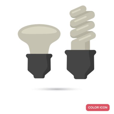 Ampulleri renk düz simgesi