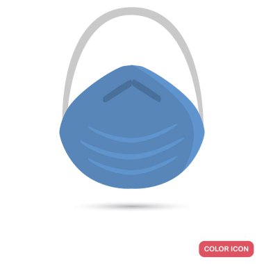 Toz ve koku renk düz simgesi web ve mobil tasarım için maske