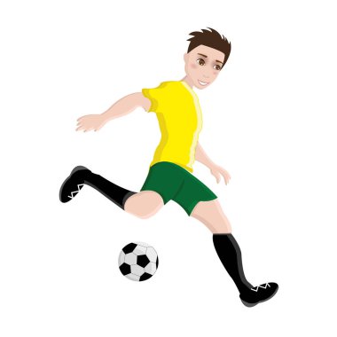 futbolcu futbol topu