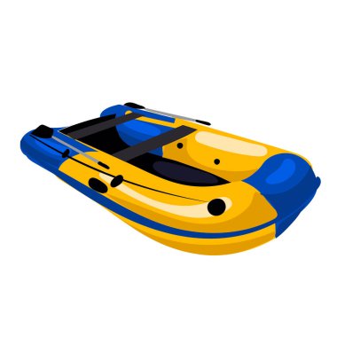 Beyaz arka plan izole balıkçı teknesi