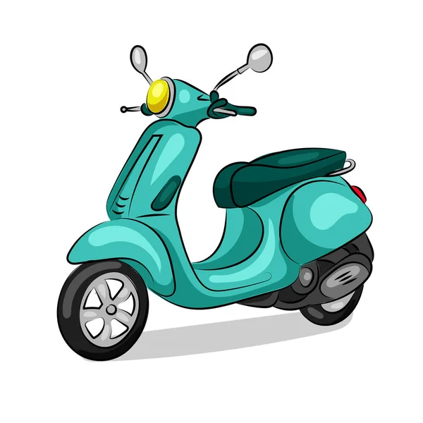 Beyaz arka plan izole motosiklet motosiklet