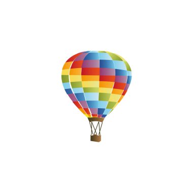 Aerostat zeplin renkli