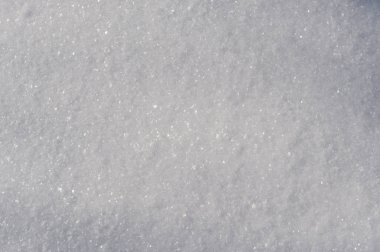 Kar dokusu arka planının yüksek açılı görünümü
