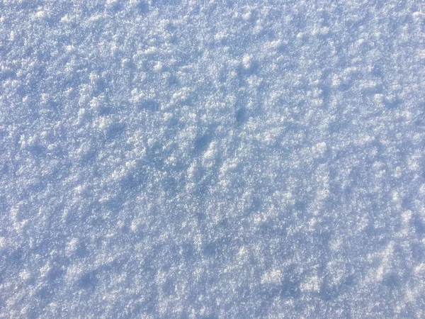 Texture de la neige journée ensoleillée — Photo