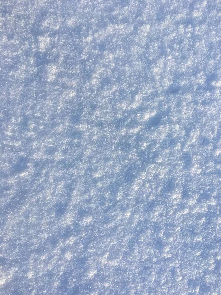 Texture de la neige journée ensoleillée — Photo