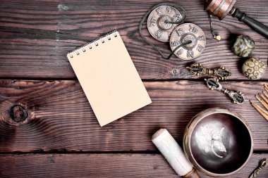 Dini müzik nesneleri ritüeller ve meditasyon için