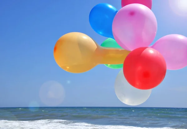 Balony gumowe wielobarwny — Zdjęcie stockowe