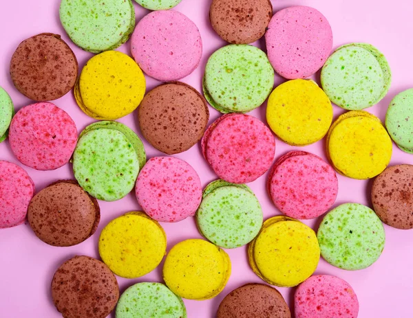 Macarrones de pastelería coloridos — Foto de Stock