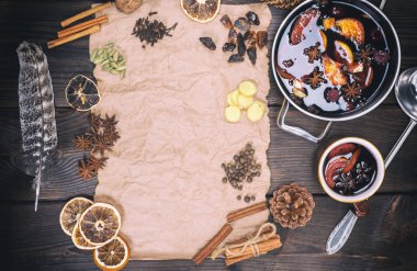  Mulled şarap yapmak için malzemeler