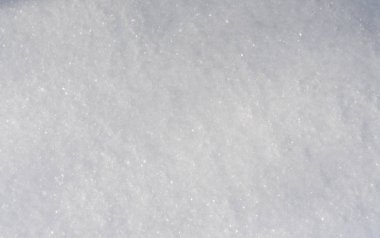 Kar doku parlak güneşli bir günde