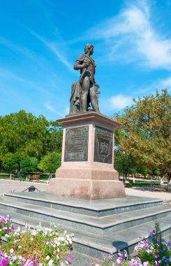 Prens Grigory Potemkin anıt Bulvarı üzerinde 