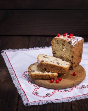 kek kuru üzüm ve kuru meyva 