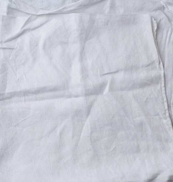 Fehér pamut törölköző textúra, teljes keret — Stock Fotó