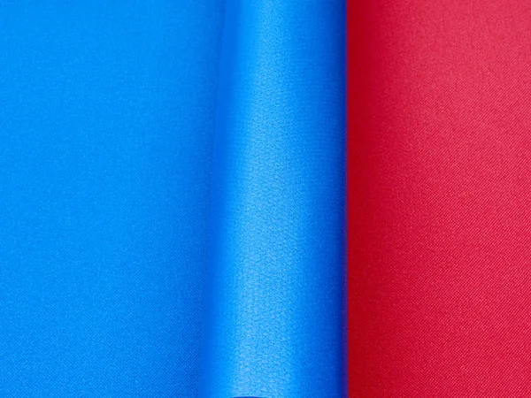 Texture of blue rubber sports mat, abstract backdrop — 스톡 사진