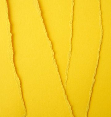 Katmanlı sarı yırtık kağıdın arka planı, gölge, arkaplan ve tasarımcı şablonu, kapat