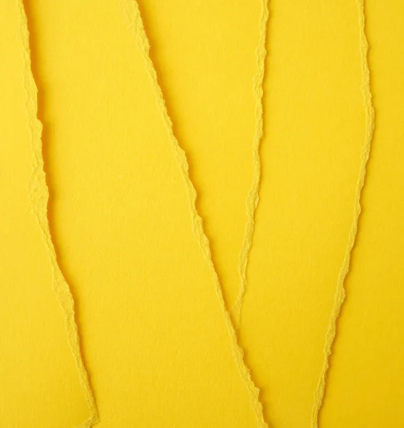 Tło Warstwowego Żółtego Papieru Podartego Cieniem Tłem Szablonem Dla Projektanta — Zdjęcie stockowe