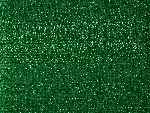 Зеленая Текстура Кухонной Губки Полная Рамка Макрос — стоковое фото