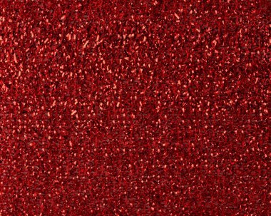 kırmızı mutfak sünger dokusu, tam çerçeve, makro