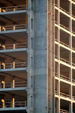 multifstorey arabalar için otopark inşaatı